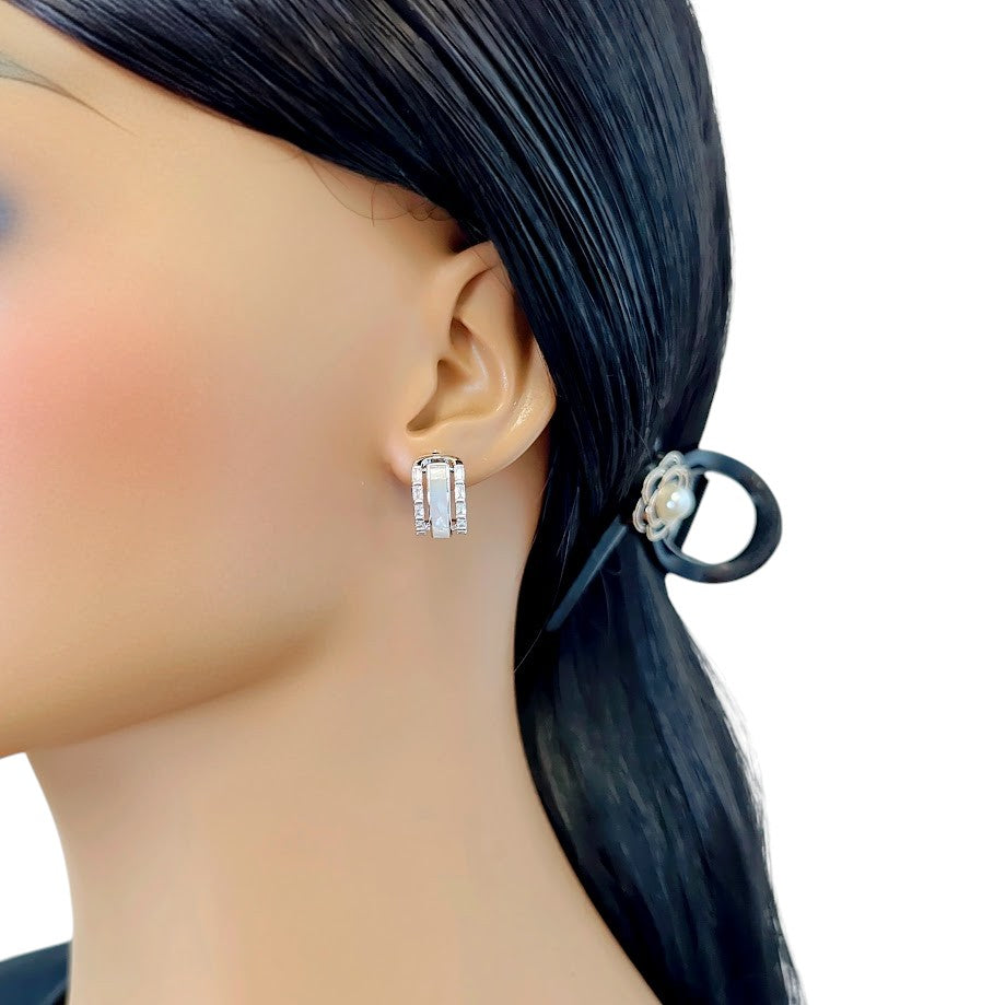 Mother of Pearl Earrings - CHOMEL