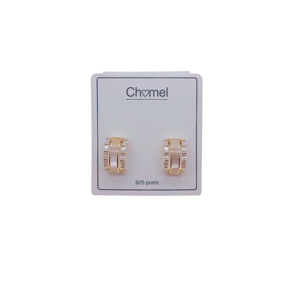Mother of Pearl Earrings - CHOMEL