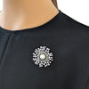 Starburst Freshwater Pearl Brooch