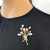 Flower Freshwater Pearl Brooch