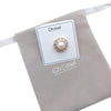 Circle Simulated Pearl Brooch