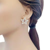 Star Simulated Pearl Earrings - CHOMEL