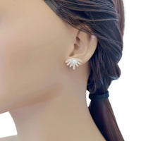 Simulated Pearl Stud Earrings - CHOMEL