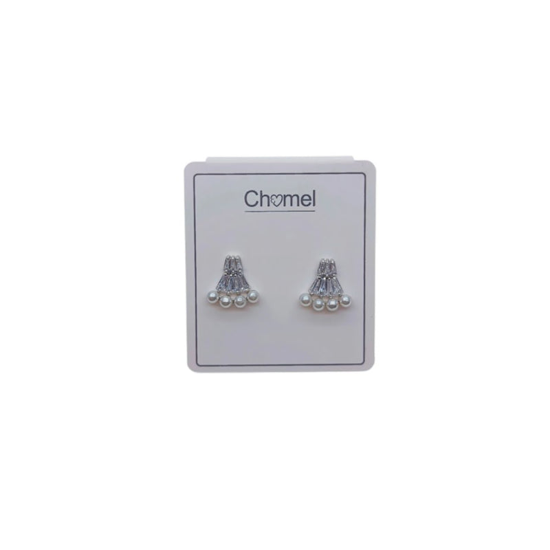 Simulated Pearl Earrings - CHOMEL