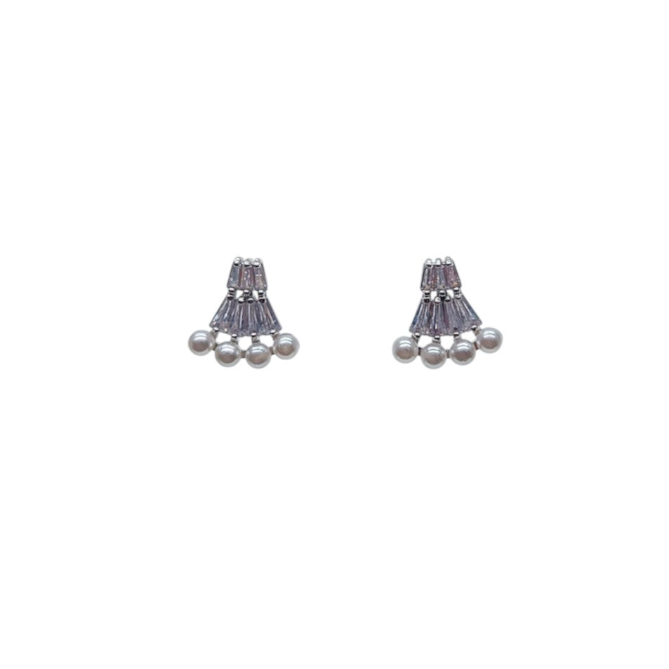 Simulated Pearl Earrings - CHOMEL