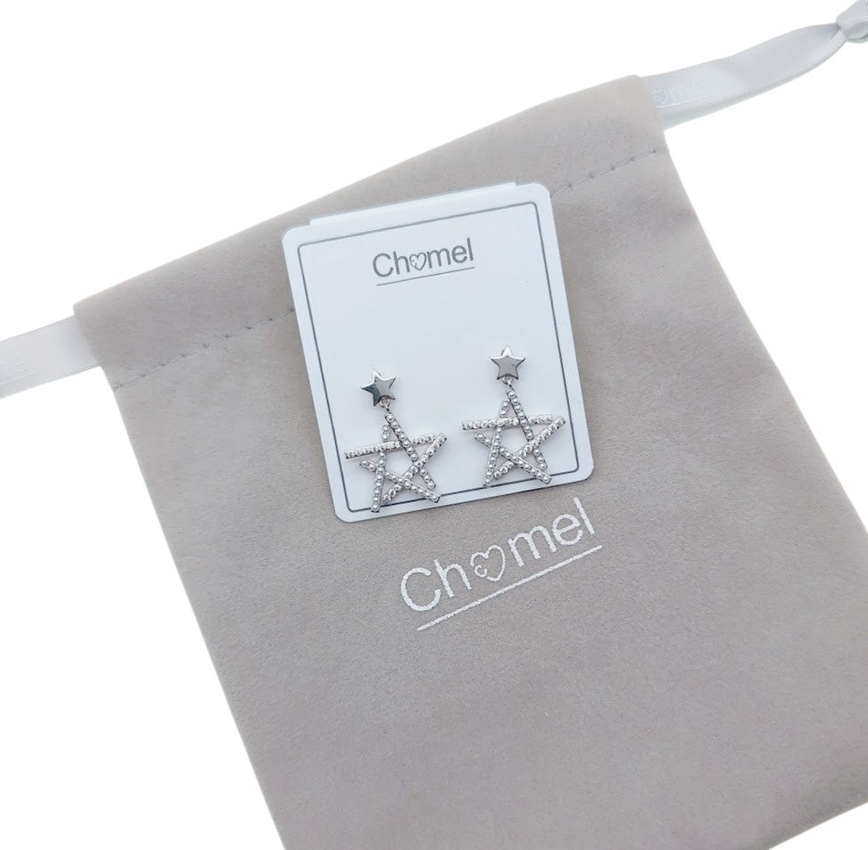 Star Pearl Earrings - CHOMEL