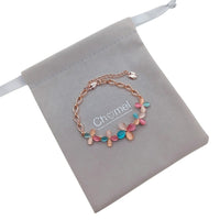 花模拟月长石手链