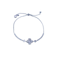 Flower Simulated Moonstone Bracelet - CHOMEL