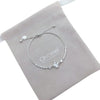 Flower Simulated Moonstone Bracelet - CHOMEL