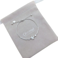 Flower Simulated Moonstone Bracelet - CHOMEL