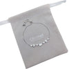 Heart Simulated Moonstone Bracelet - CHOMEL