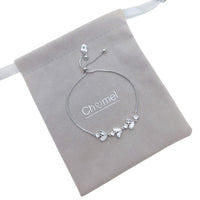 Leaf Simulated Moonstone Bracelet - CHOMEL