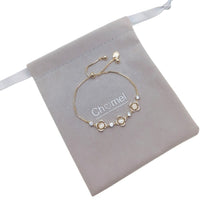 Flower Simulated Moonstone Bracelet - CHOMEL