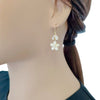 Simulated Moonstone Earrings - CHOMEL