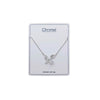 Butterfly Cubic Zirconia Necklace - CHOMEL