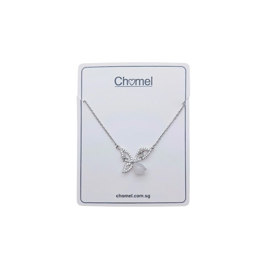 Butterfly Cubic Zirconia Necklace - CHOMEL
