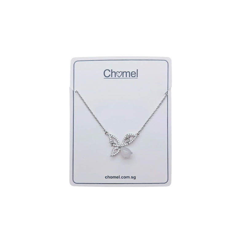 Butterfly Cubic Zirconia Necklace - CHOMEL