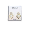Simulated Moonstone Earrings - CHOMEL