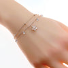 Flower Cubic Zirconia Bracelet - CHOMEL