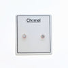 4mm Cubic Zirconia Solitaire Earrings - CHOMEL