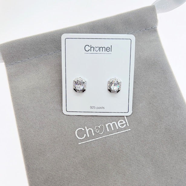 Cubic Zirconia Earrings - CHOMEL