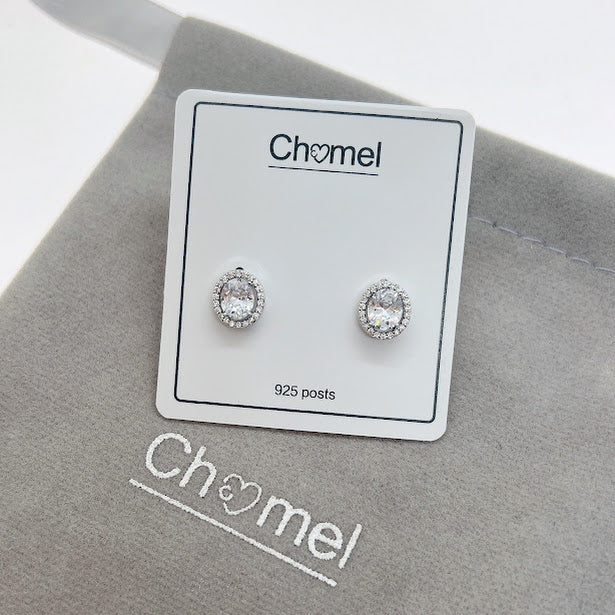 Cubic Zirconia Earrings - CHOMEL