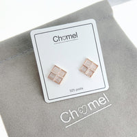 Simulated Moonstone Earrings - CHOMEL