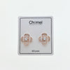 Flower Simulated Moonstone Earrings - CHOMEL