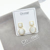 Simulated Moonstone Earrings - CHOMEL