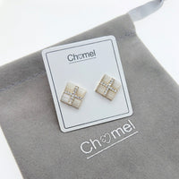 Simulated Moonstone Earrings - CHOMEL