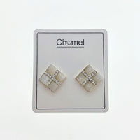 Simulated Moonstone Earrings - CHOMEL