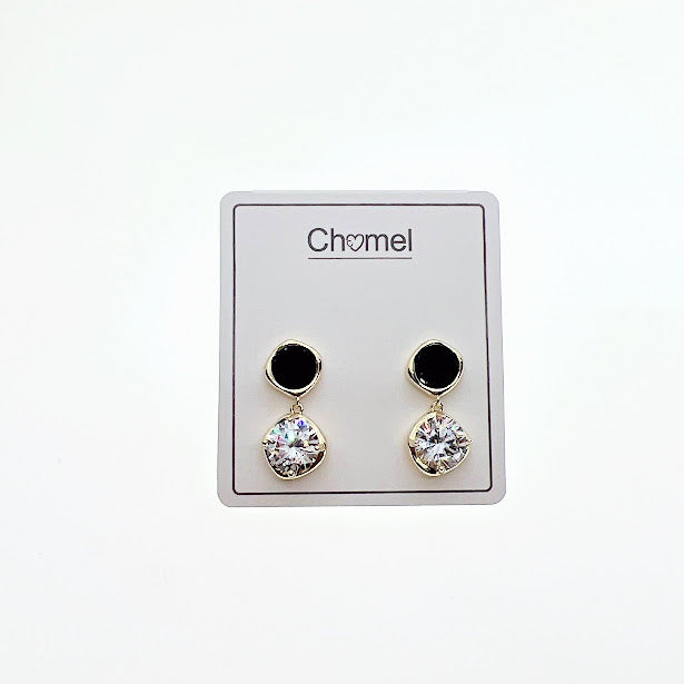 Cubic Zirconia Earrings - CHOMEL