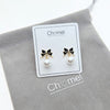 Ribbon Pearl Earrings - CHOMEL