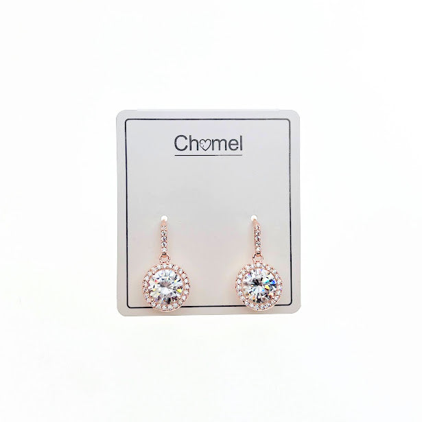 Cubic Zirconia Earrings - CHOMEL