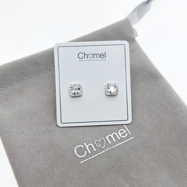 Cubic Zirconia Earrings - CHOMEL
