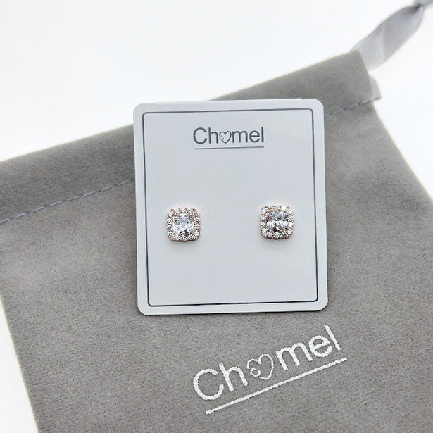 Cubic Zirconia Earrings - CHOMEL