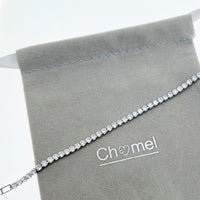 Cubic Zirconia Tennis Bracelet - CHOMEL