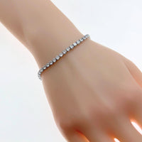 Cubic Zirconia Tennis Bracelet - CHOMEL