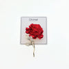 Flower Cubic Zirconia Brooch - CHOMEL