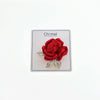 Flower Cubic Zirconia Brooch - CHOMEL