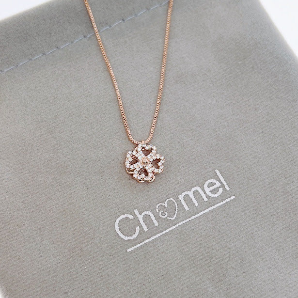 Heart Cubic Zirconia Necklace