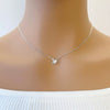 Planet Cubic Zirconia Necklace - CHOMEL