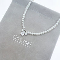 Simulated Pearl Necklace - CHOMEL