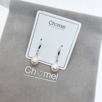 Freshwater Pearl & Cubic Zirconia Earrings - CHOMEL