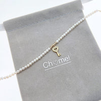 Freshwater Pearl Chain Bracelet - CHOMEL