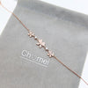 Butterfly Simulated Moonstone Bracelet - CHOMEL