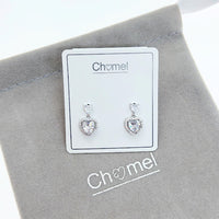 Heart Cubic Zirconia Earring - CHOMEL