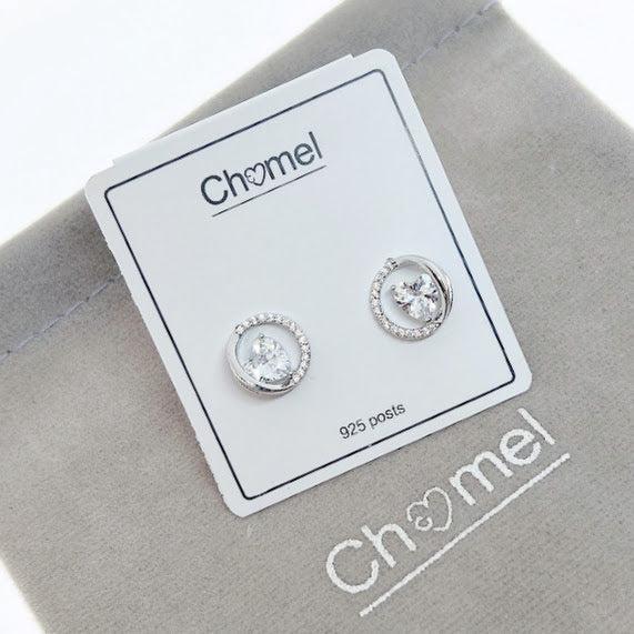 Cubic Zirconia Earrings - CHOMEL