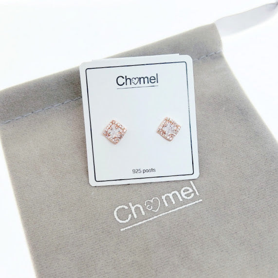 Cubic Zirconia Earrings - CHOMEL