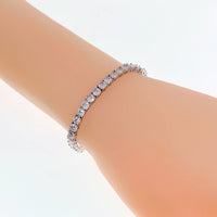 Cubic Zirconia 4mm Tennis Bracelet - CHOMEL